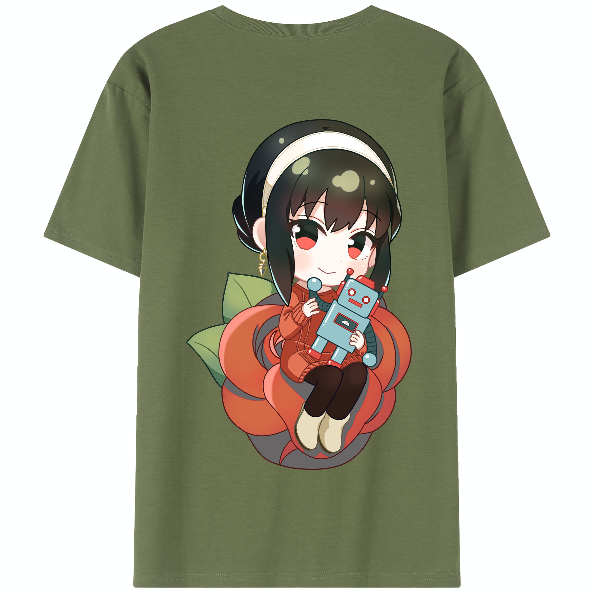 （画像用） SPY×FAMILY间谍家家酒 綿100％半袖Tシャツ（背面プリント）